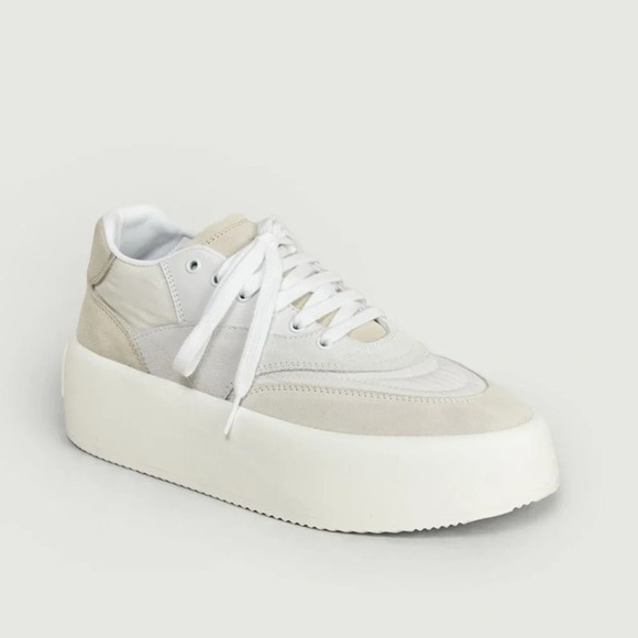 MM6 MAISON MARGIELA
Fabric and suede sneakers in ivory colour size 35 - Picture 2 of 11